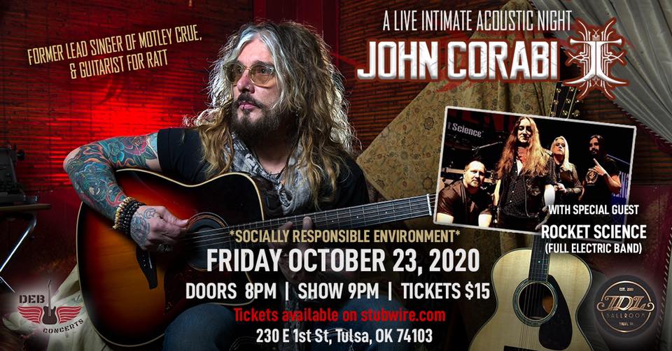 John Corabi shares stories from his life after a lesson in “Rocket Science”